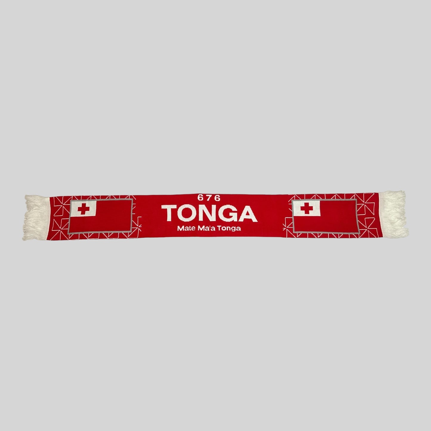 Tonga Flag Scarf