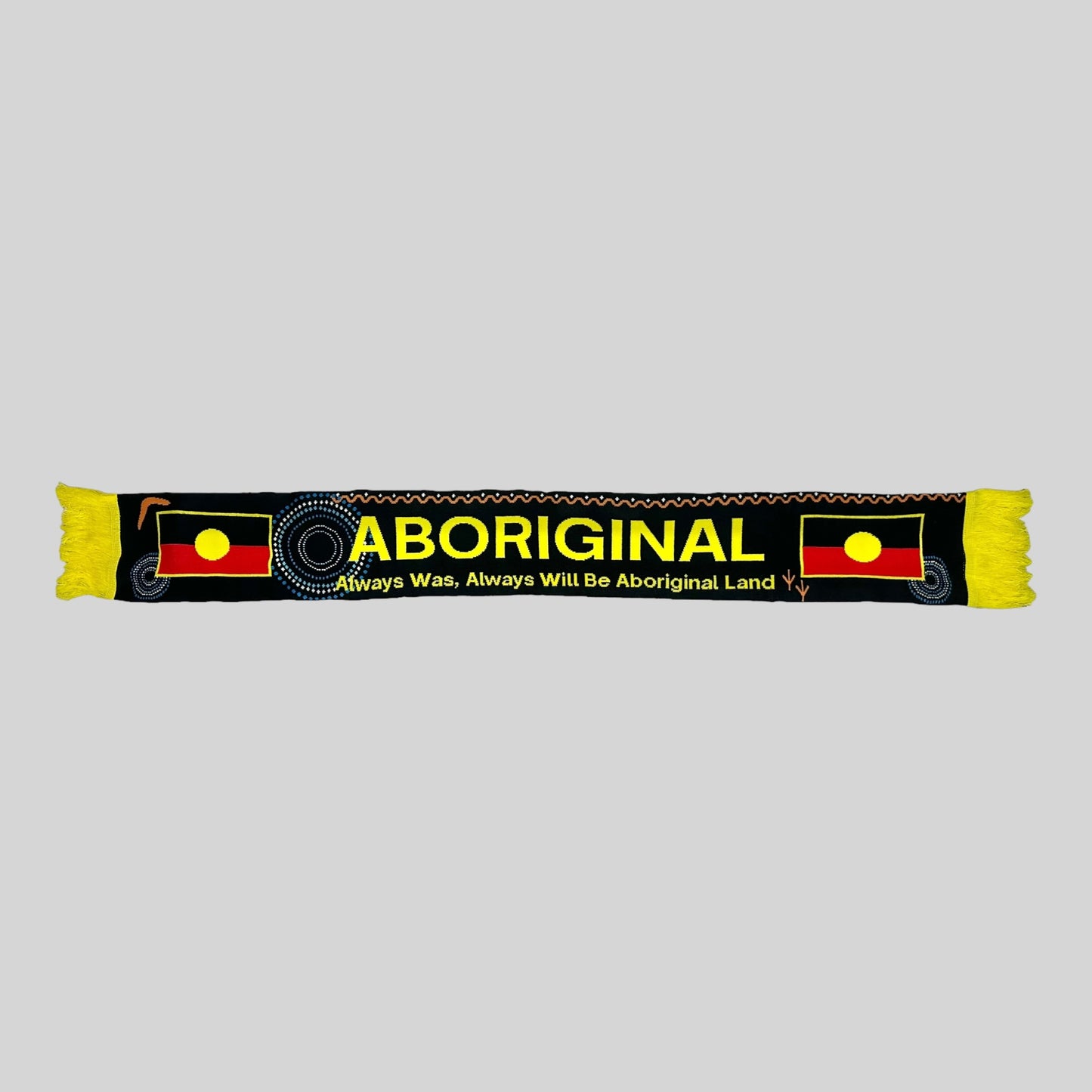 Aboriginal Flag Scarf