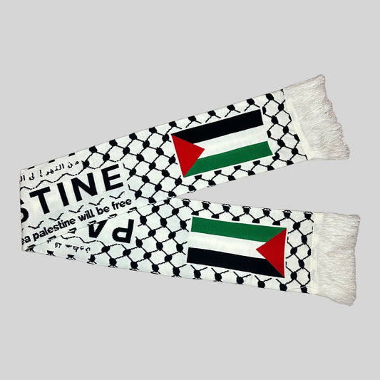 Palestine Flag Scarf