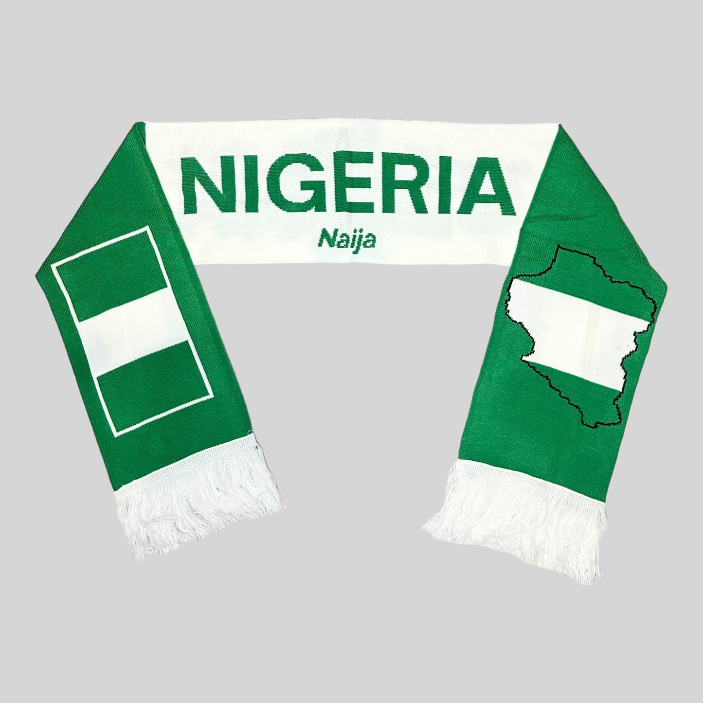 Nigeria Flag Scarf