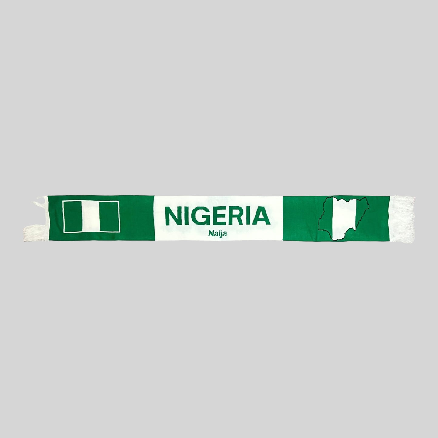 Nigeria Flag Scarf