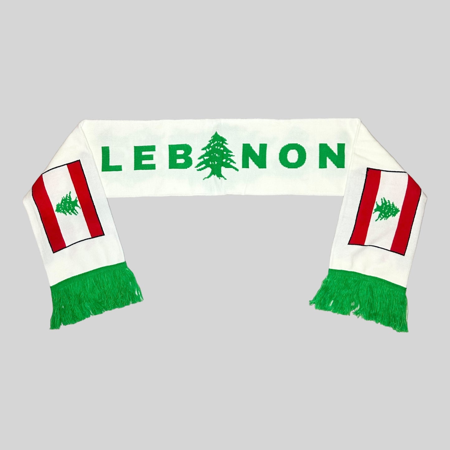 Lebanon Flag Scarf